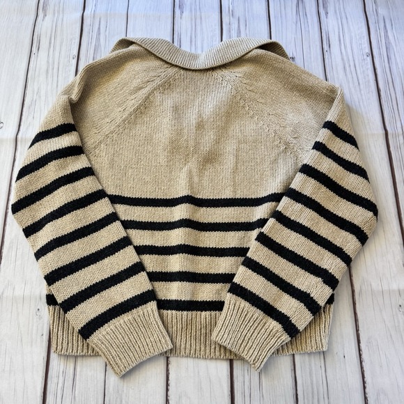 Marine Layer Claire Relaxed Sweater Polo Size XS Merino Wool Blend Women's - Picture 9 of 9